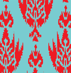 Ikat Red